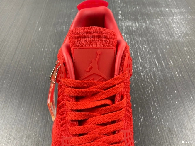 Rep TBK 4 Red AQ3559-600 Flyknit Retro Jordan 0714